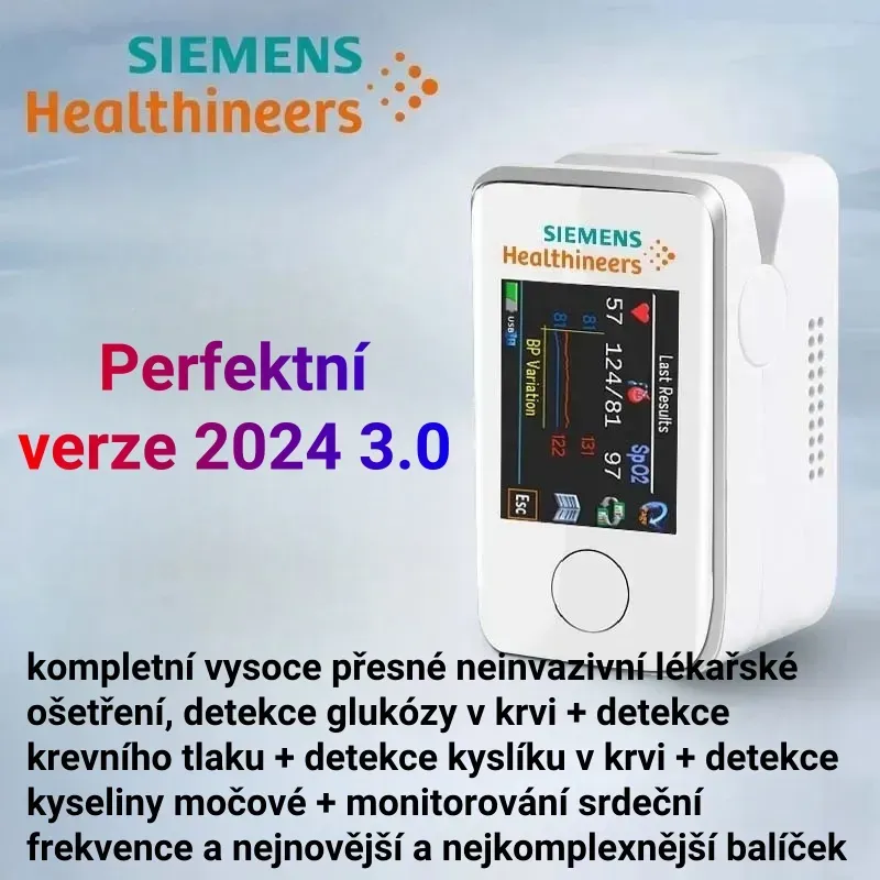 [Neinvazivní multifunkční glukometr] Komplexní vyšetření, měření krevního cukru, měření krevního tlaku, vyšetření kyseliny močové, vyšetření kardiovaskulárního systému, kardiopulmonální vyšetření, vyšetření ledvin, vyšetření prostaty, vyšetření pulsu, vyšetření teploty, vyšetření srdeční frekvence, zobrazovací vyšetření